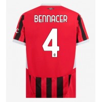 Billiga AC Milan Ismael Bennacer #4 Hemma fotbollskläder 2024-25 Kortärmad